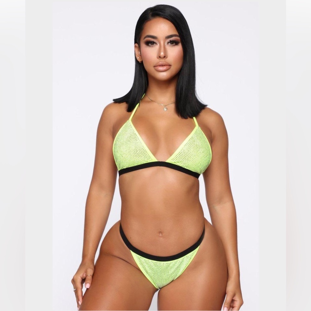 Fashion nova bikini, and top swimwear